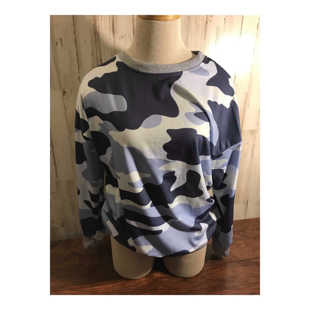 Camouflage sweatshirt